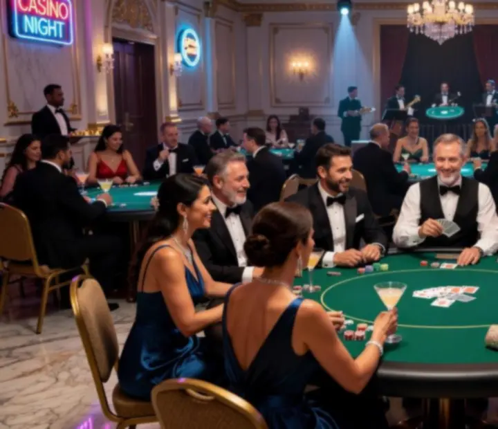 Galeria ujęć z ekskluzywnych wieczorów pokerowych organizowanych przez Michał Podgórski QAS.